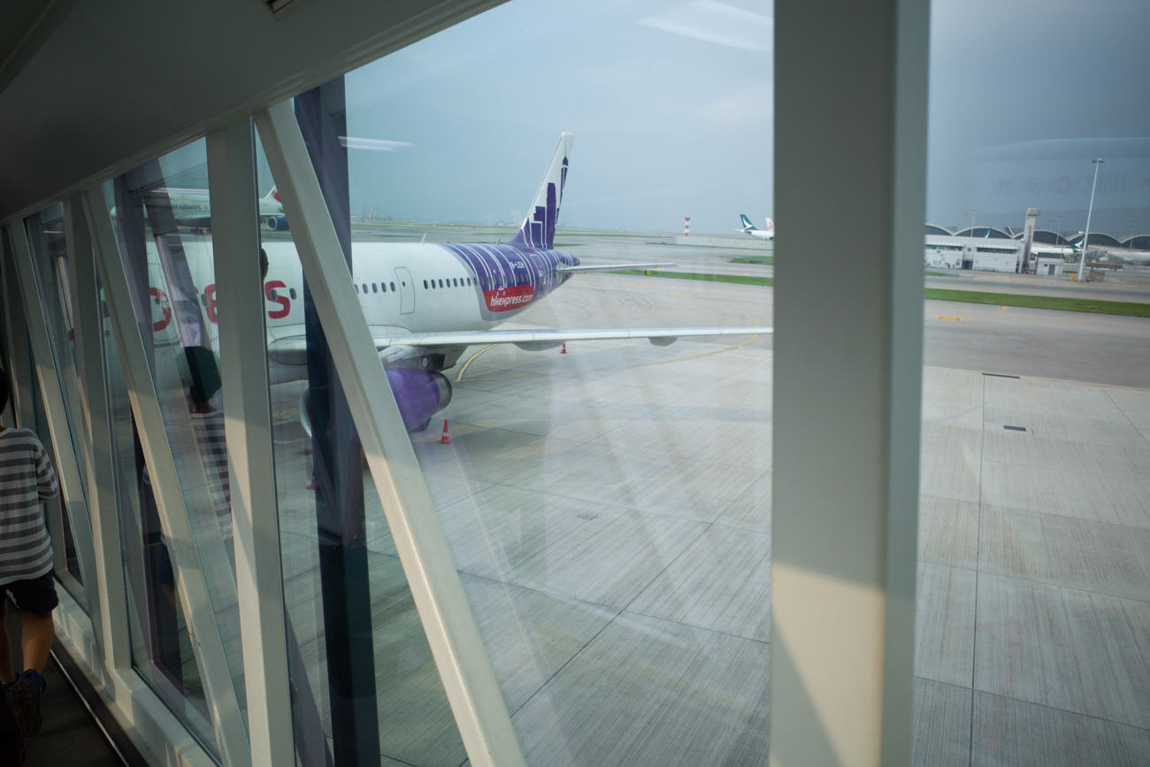 格安航空「香港エクスプレス」で行きました。