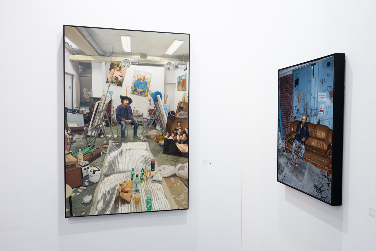 右：Kwon Neung《Gogh》2019年