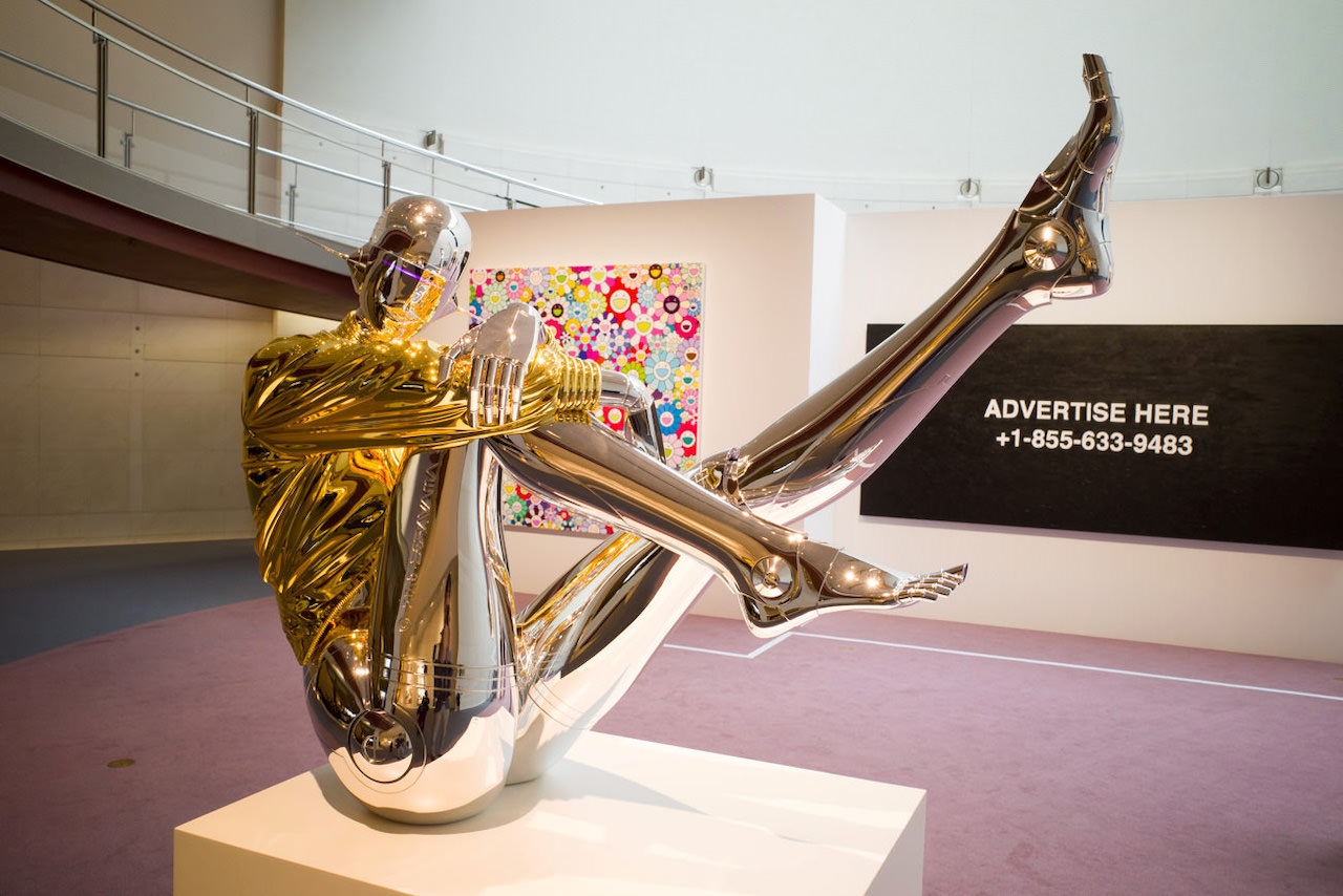 空山基《Sexy Robot?life size seating model_B》2018年
