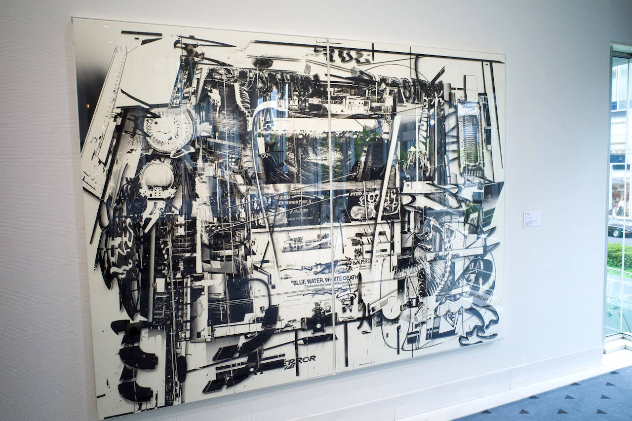 佃弘樹《Blue Water White Death》2018年