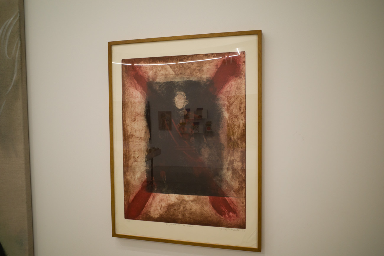 島田美子《焼かれるべき絵》1993年