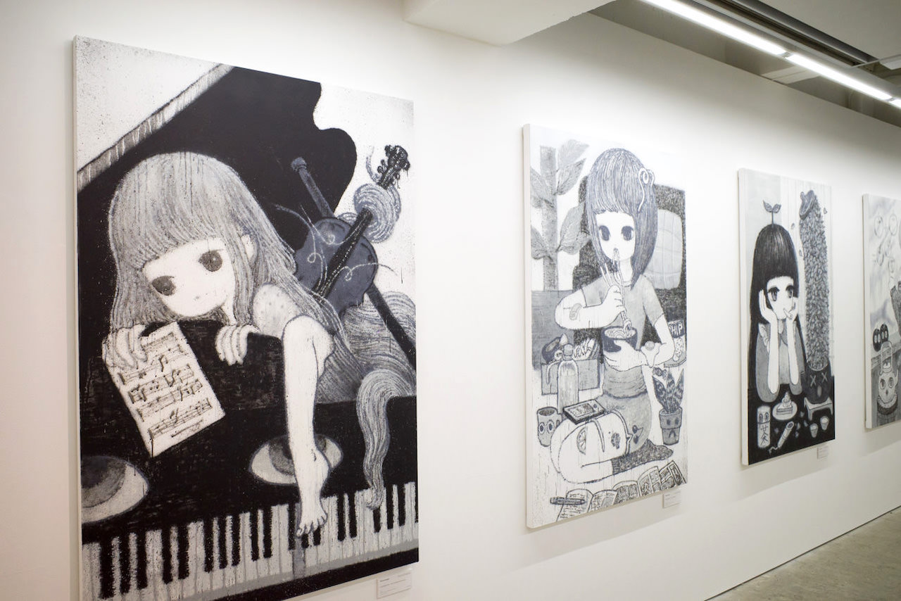 会場内展示風景（3階）