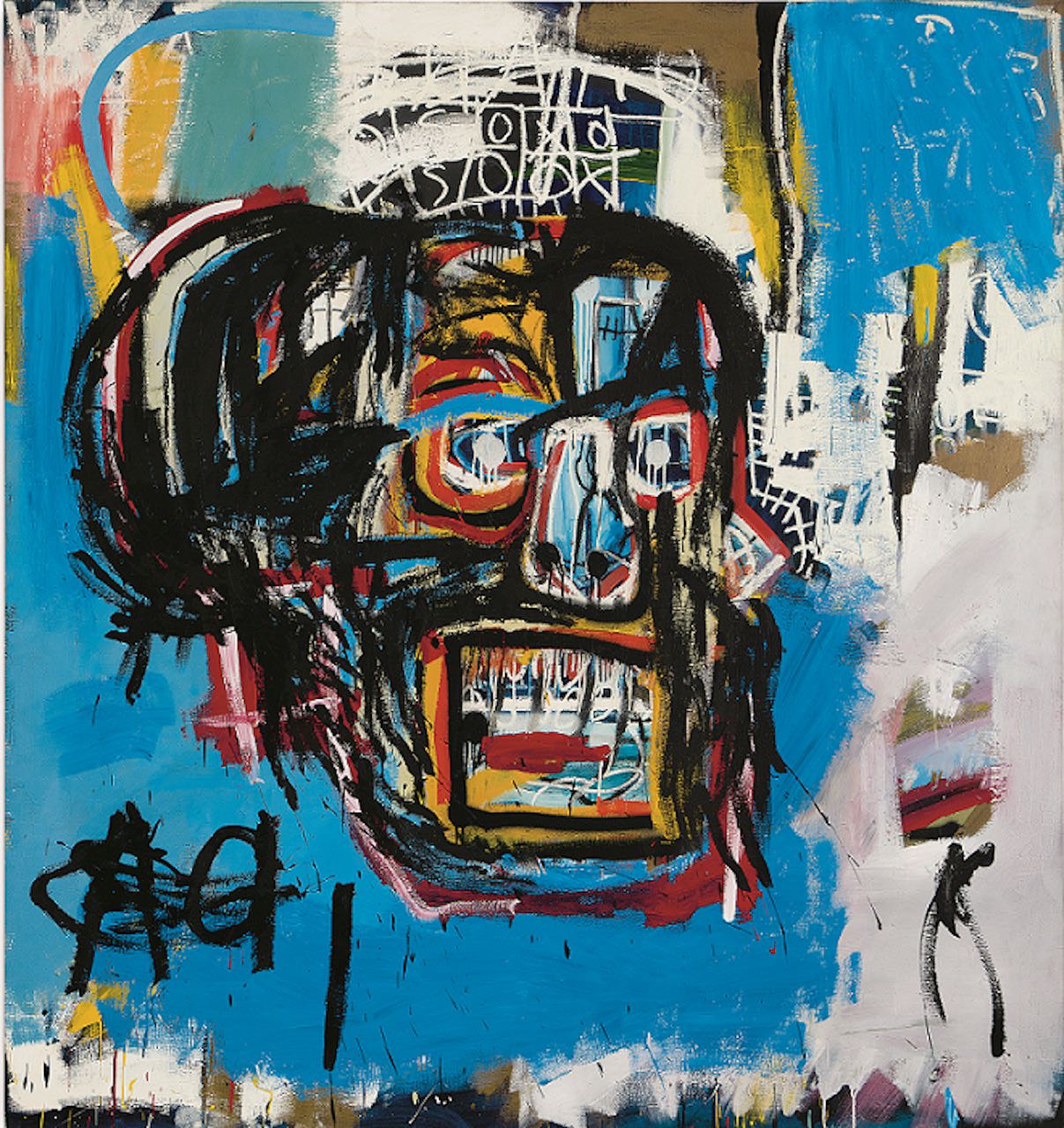 ??ャン＝ミシェル・バスキアUntitled, 1982Oilstick, acrylic, and spray paint on canvas183x173cmYusaku Maezawa Collection, Chiba Artwork © …