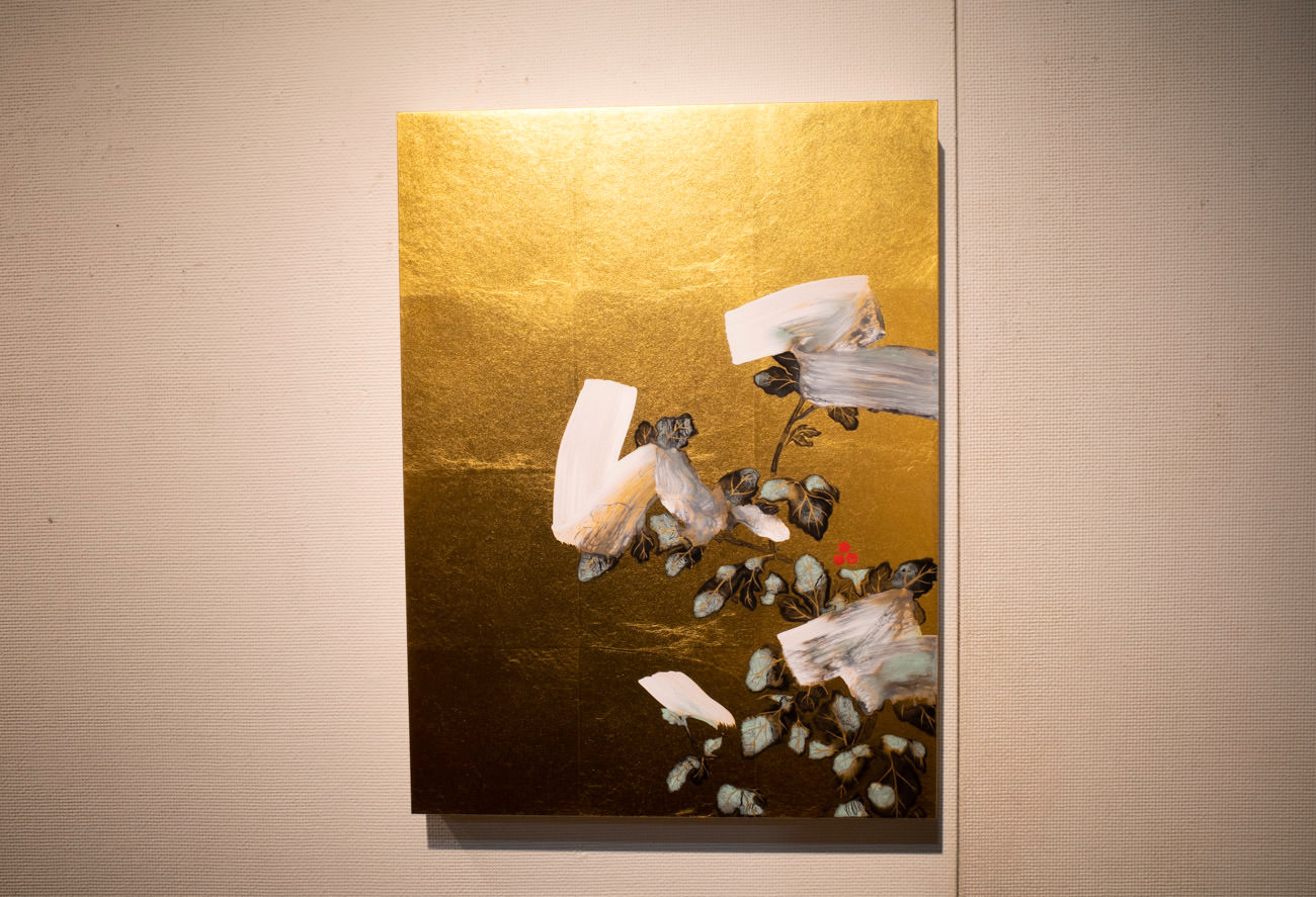 品川亮《菊》50.0×37.5㎝ 2019年