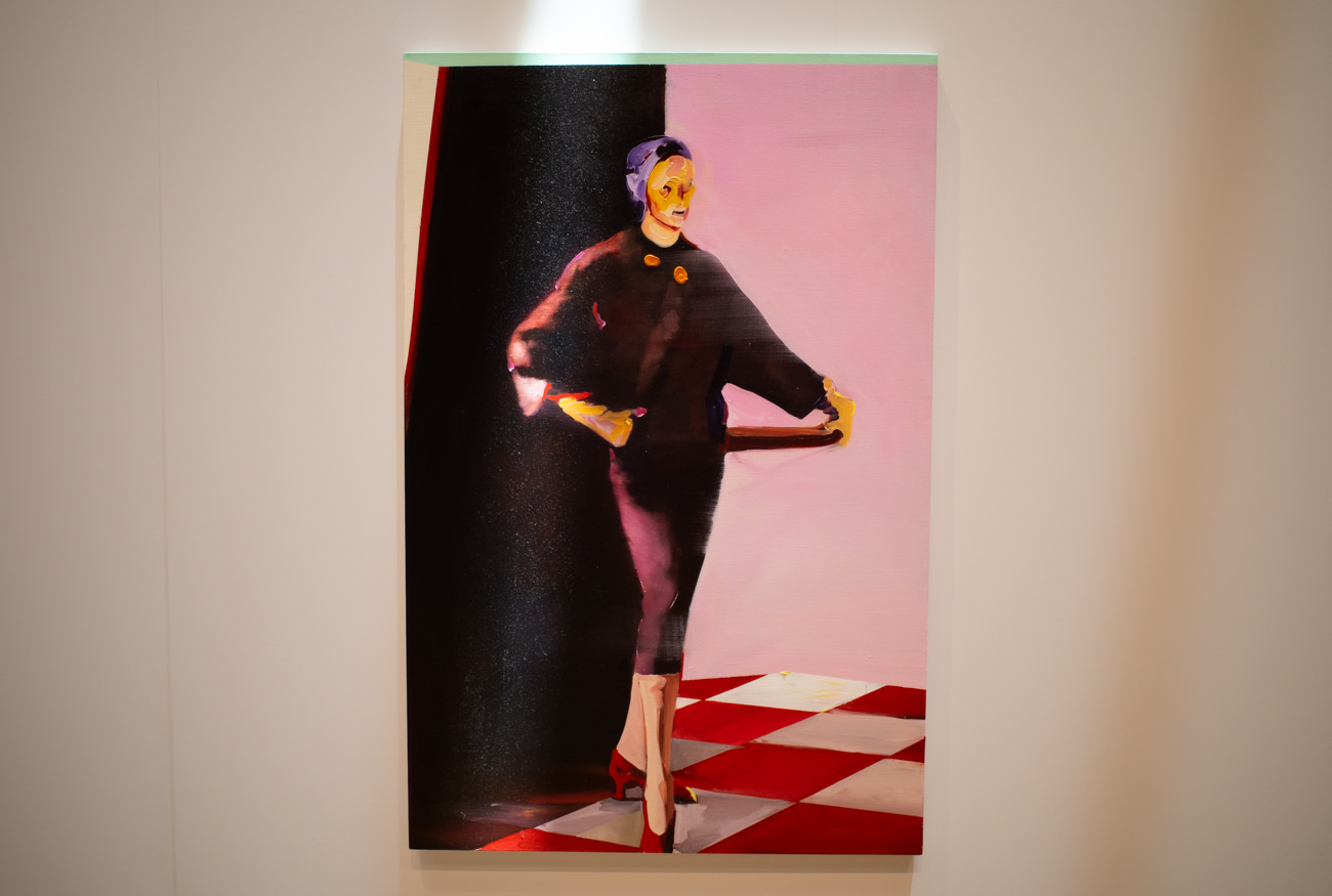 井田幸昌《End of today -1/3/2019 woman》oil on canvas