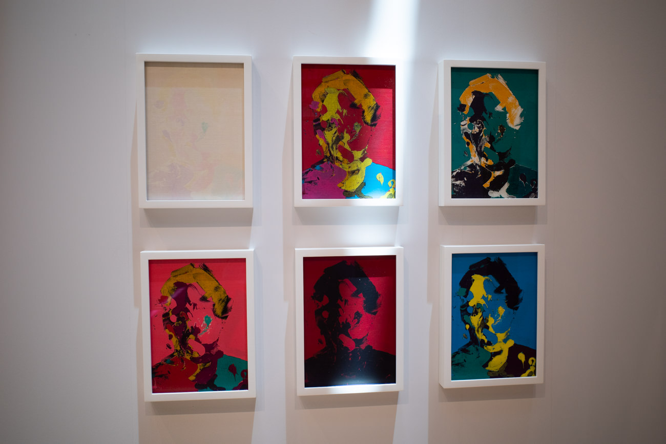 Yukimasa Ida 《Jorgen》F4호 Silkscreen prints on canvas ※Edition 3