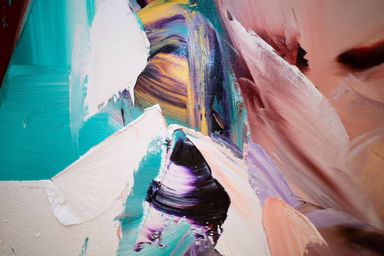 井田幸昌《Jean-Michel Basquiat No.6》※部分