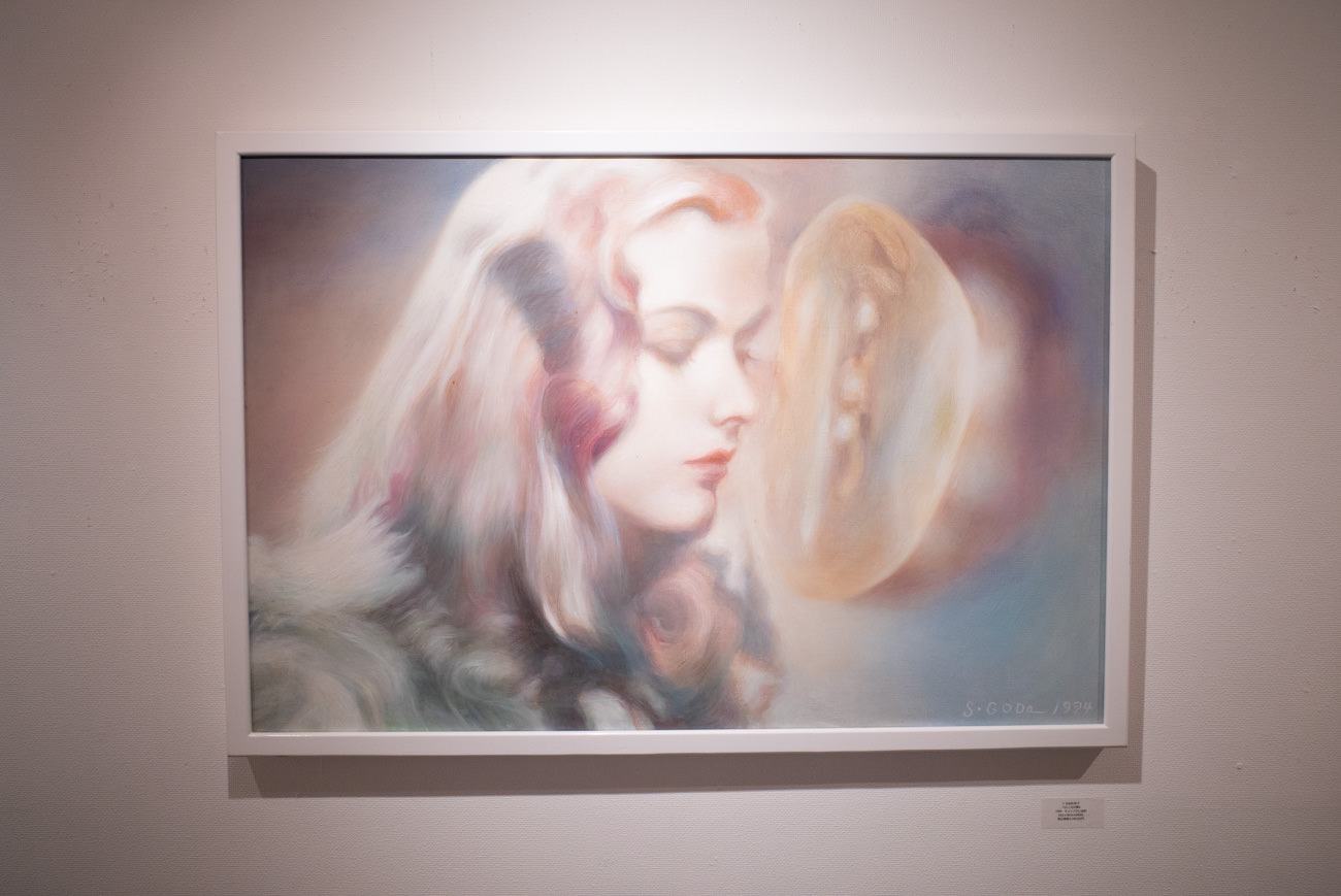 合田佐和子《ベロニカの夢B》 1994年 oil on canvas 60.6x90.9 (M30)