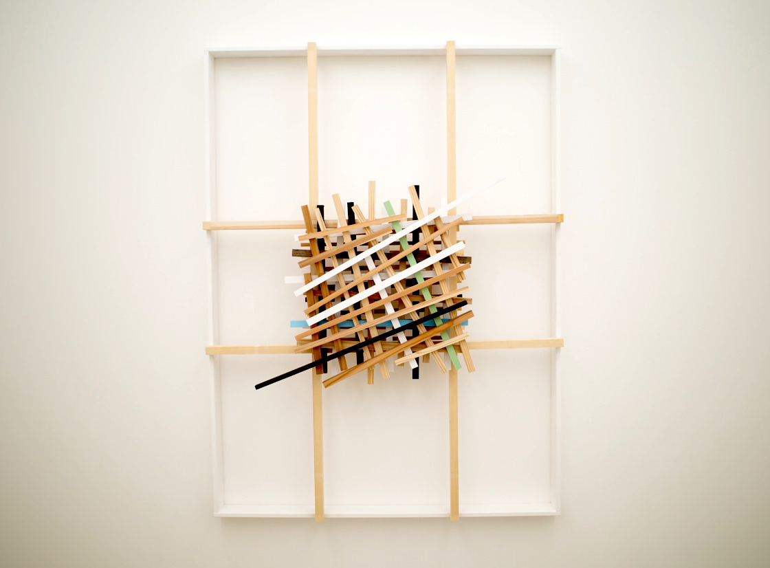 空積 Stacked Voids 2019 wood, acrylic 180.5x135.0x24.2cm