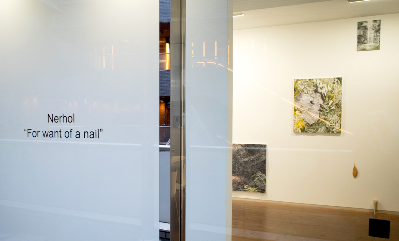 Nerhol「釘がないので」Yutaka Kikutake Gallery