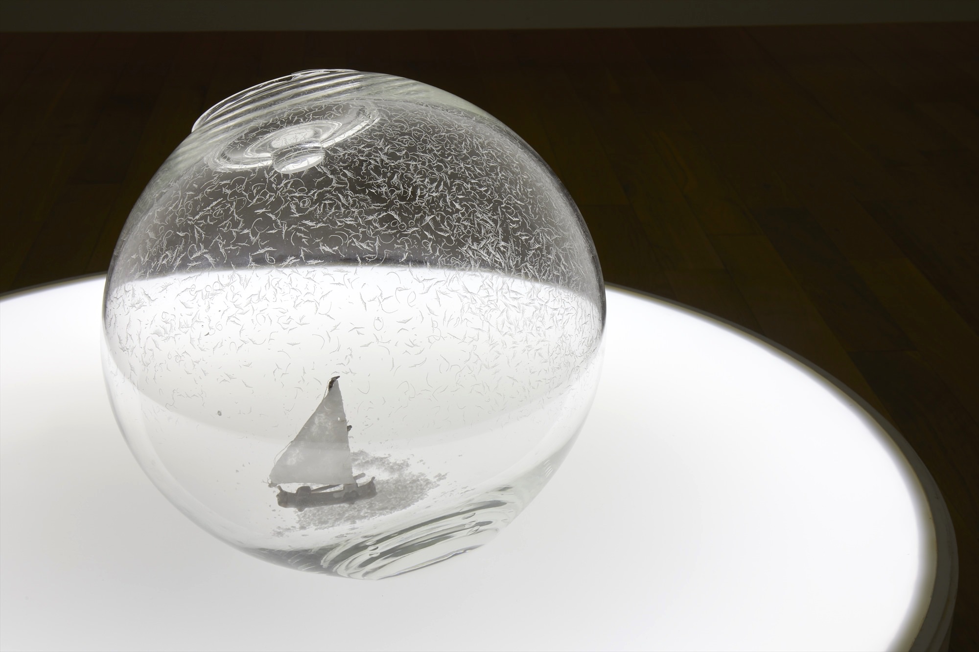 宮永愛子「漕法」展示作品 Photo by 木奥惠三