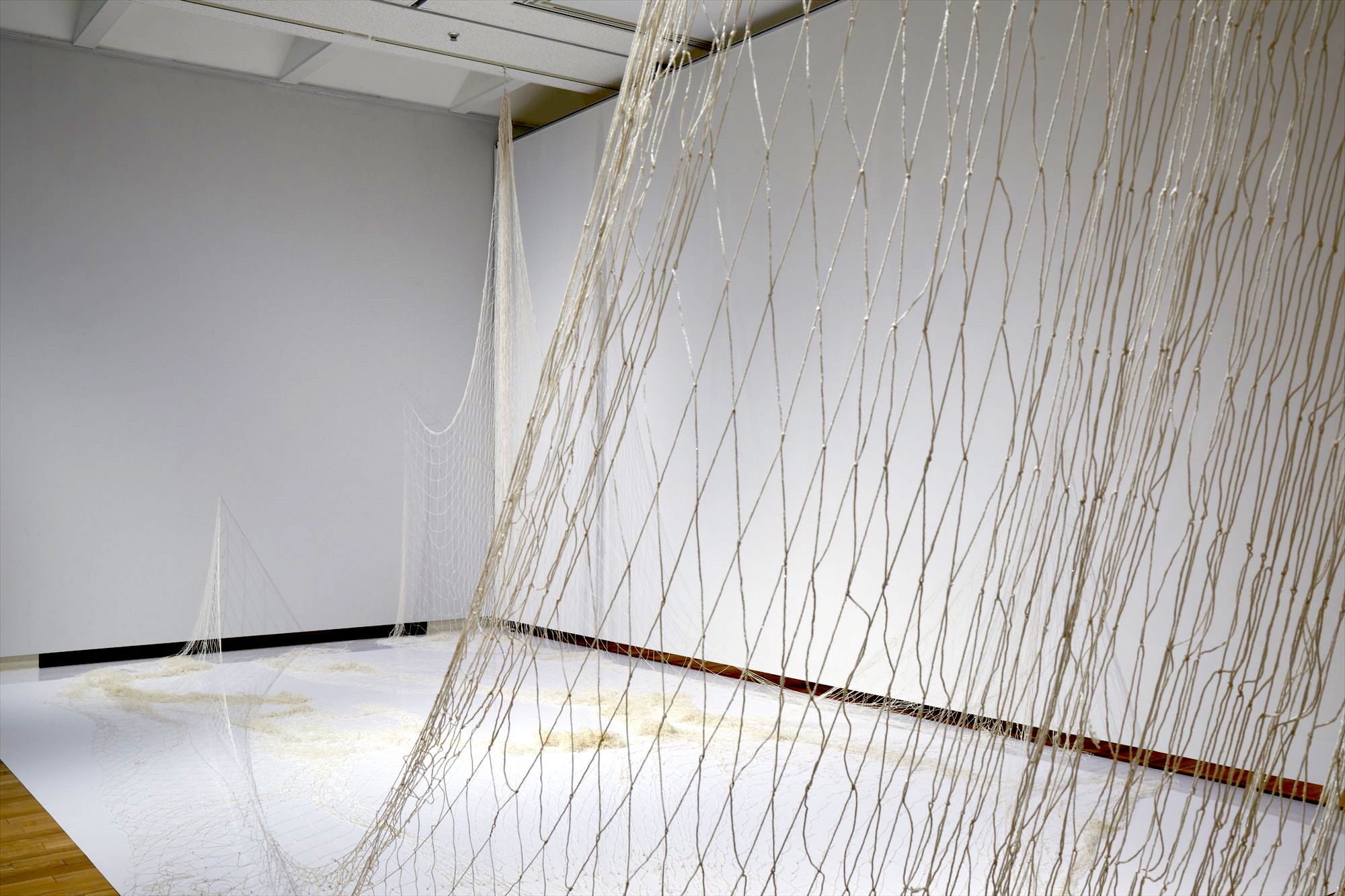 宮永愛子「漕法」展示作品 Photo by 木奥惠三