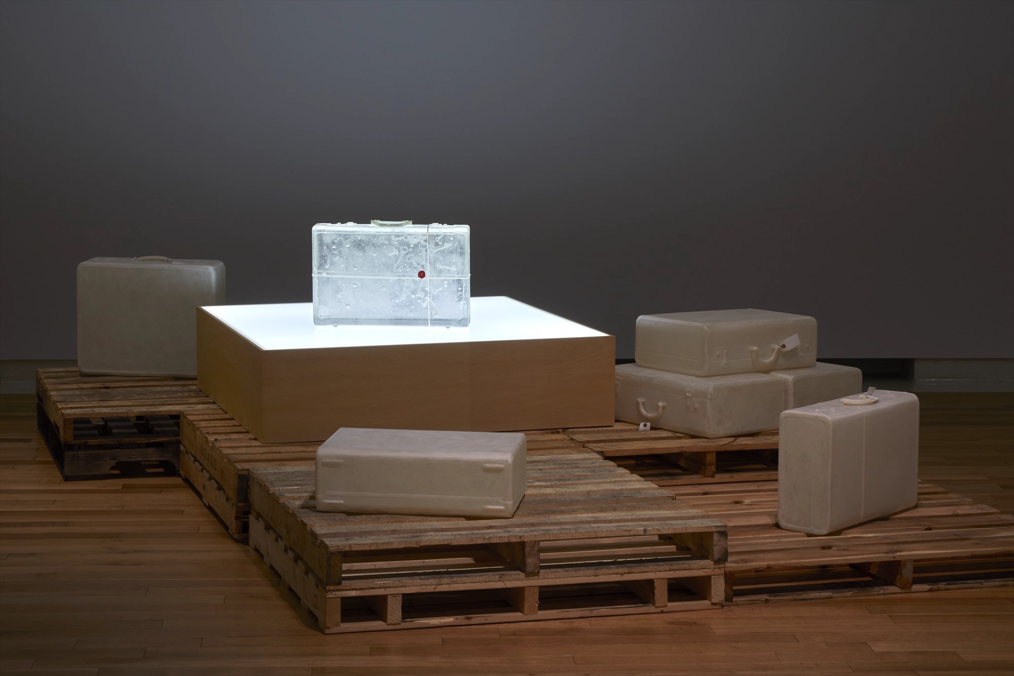 宮永愛子「漕法」展示作品 Photo by 木奥惠三