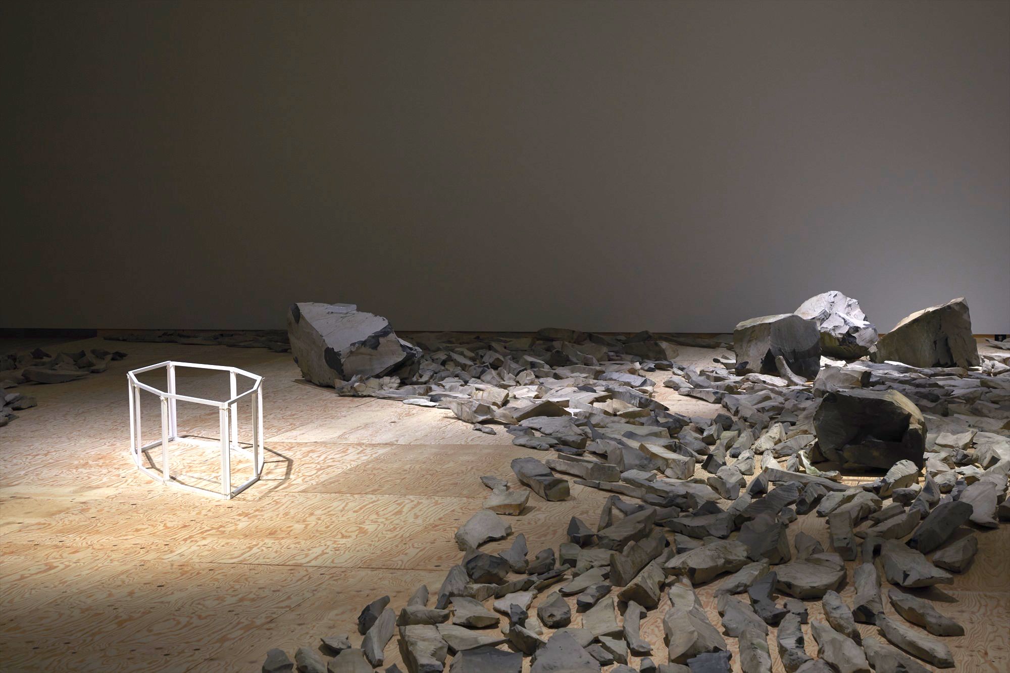 宮永愛子「漕法」展示作品 Photo by 木奥惠三