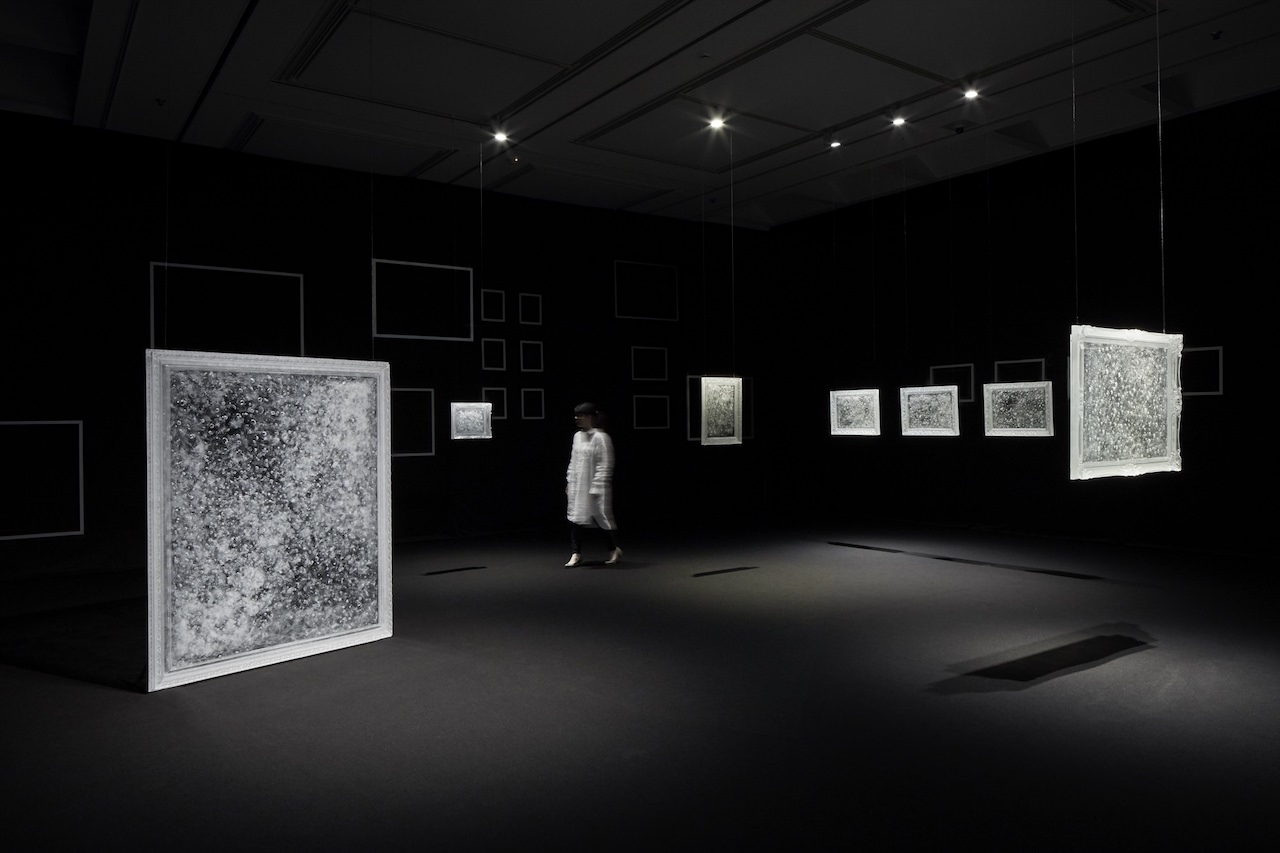 宮永愛子「漕法」展示作品 Photo by 木奥惠三