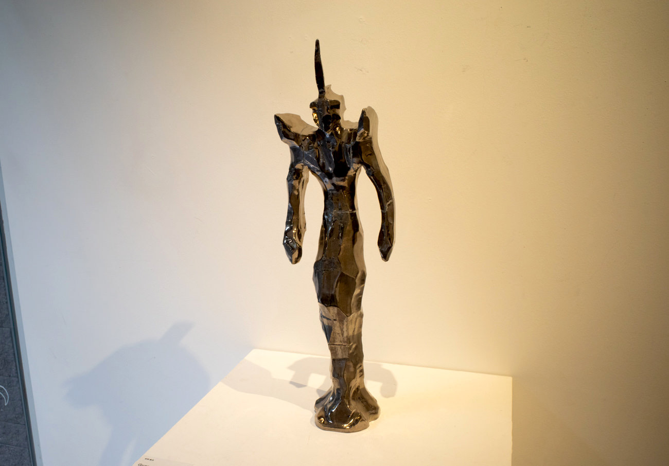 宮岡貴泉《Guzo》2019年 陶土・陶彫