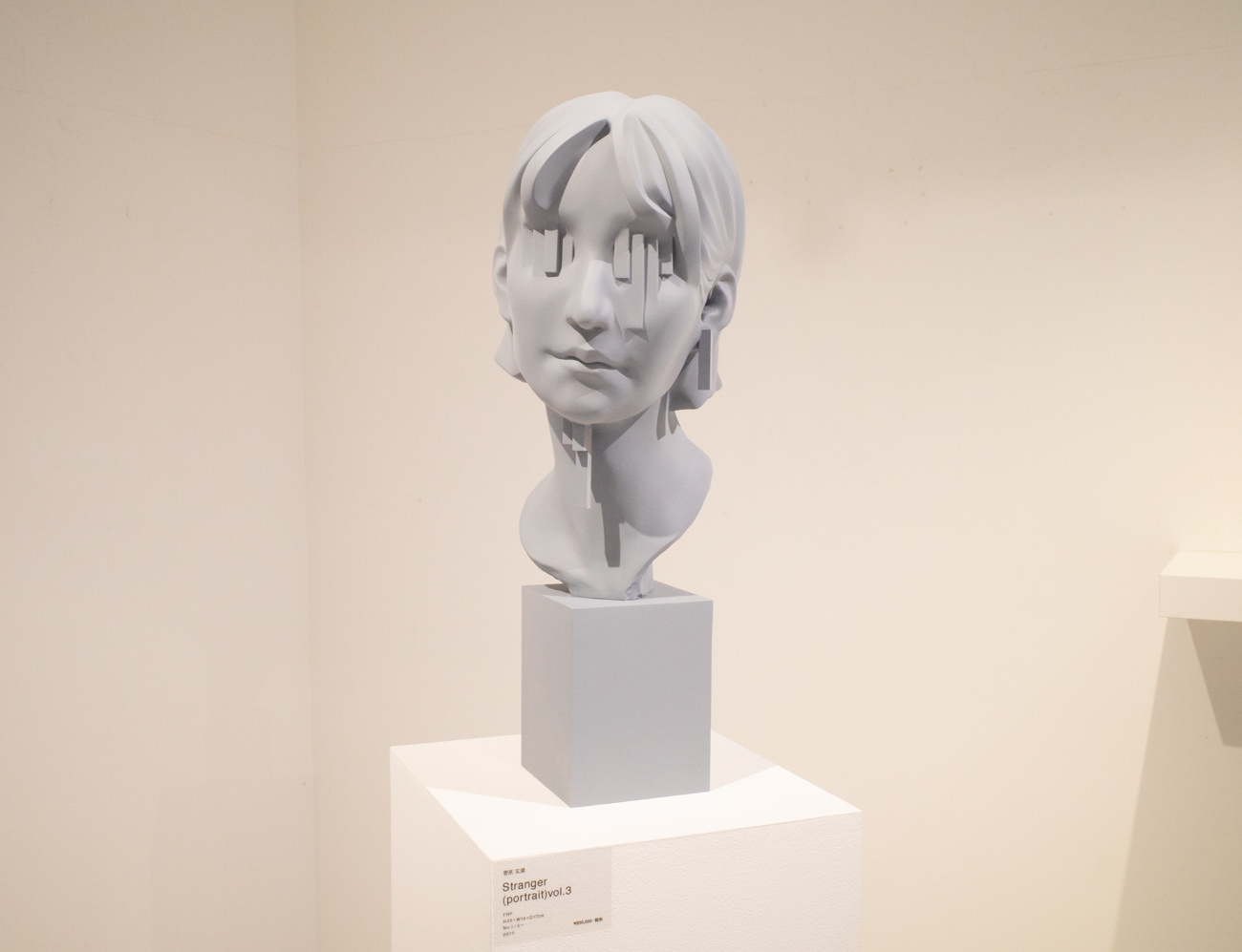 菅原玄奨《Stranger（Portrait）Vol.3》2019年 FRP