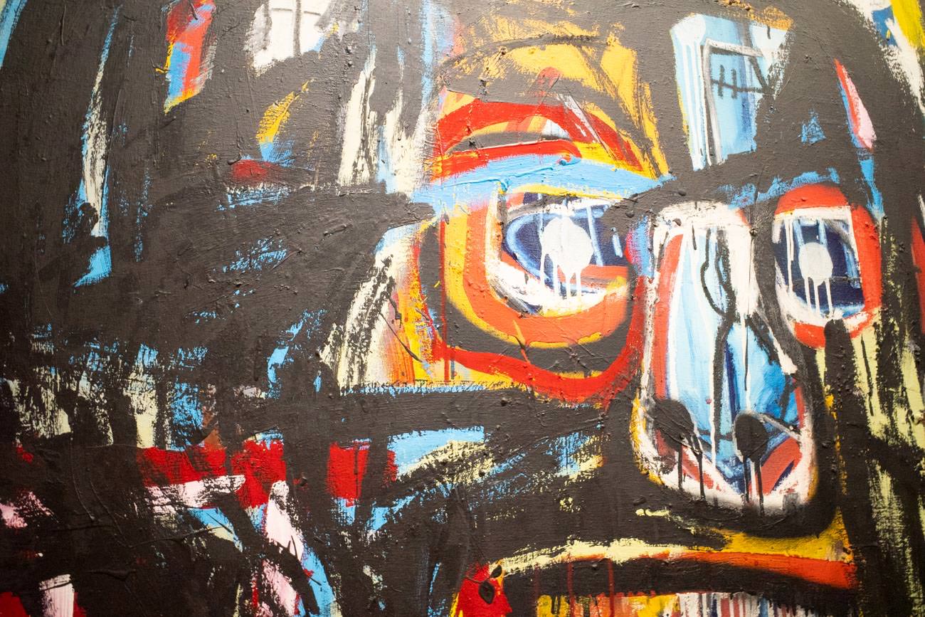 Jean-Michel Basquiat《Untitled》※部分