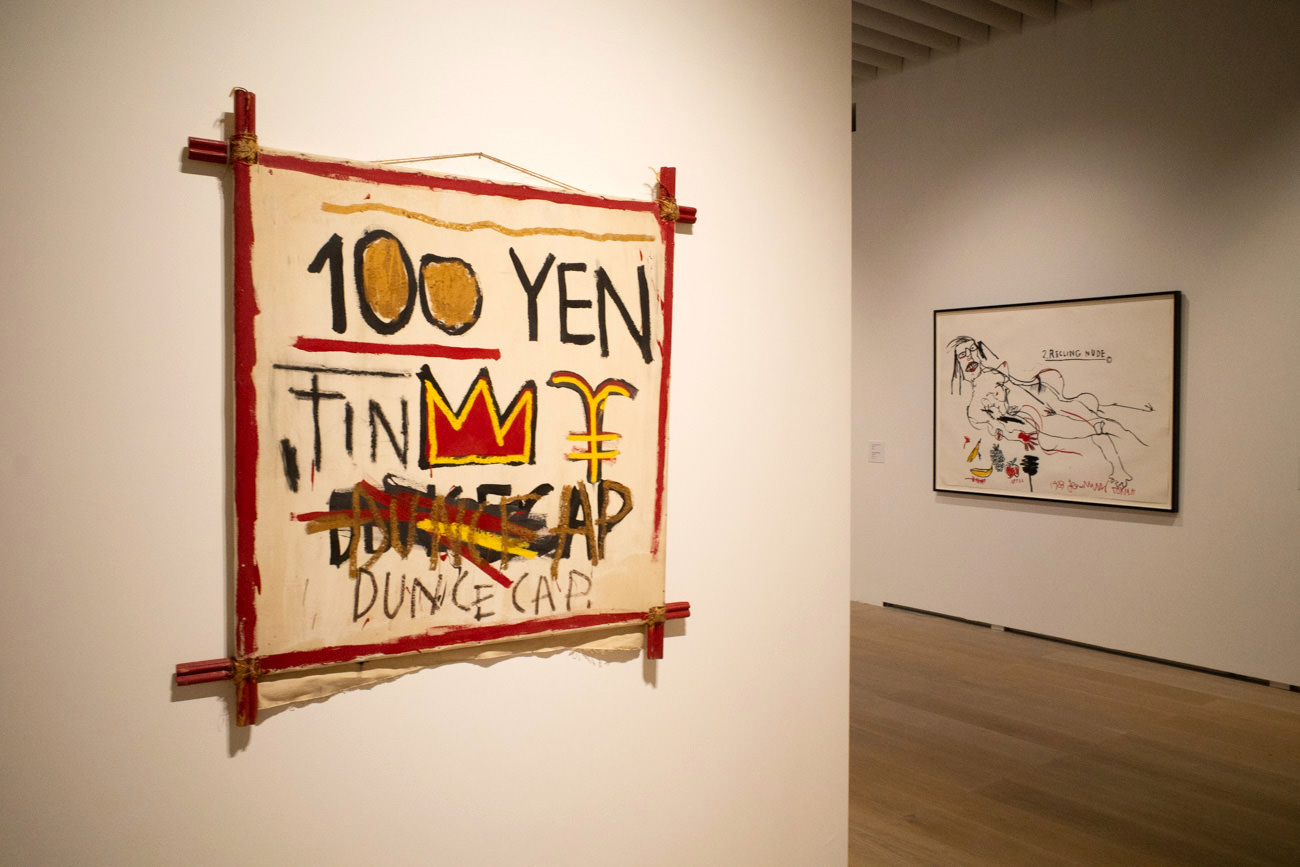 Jean-Michel Basquiat《Untitled（100yen）》1982年