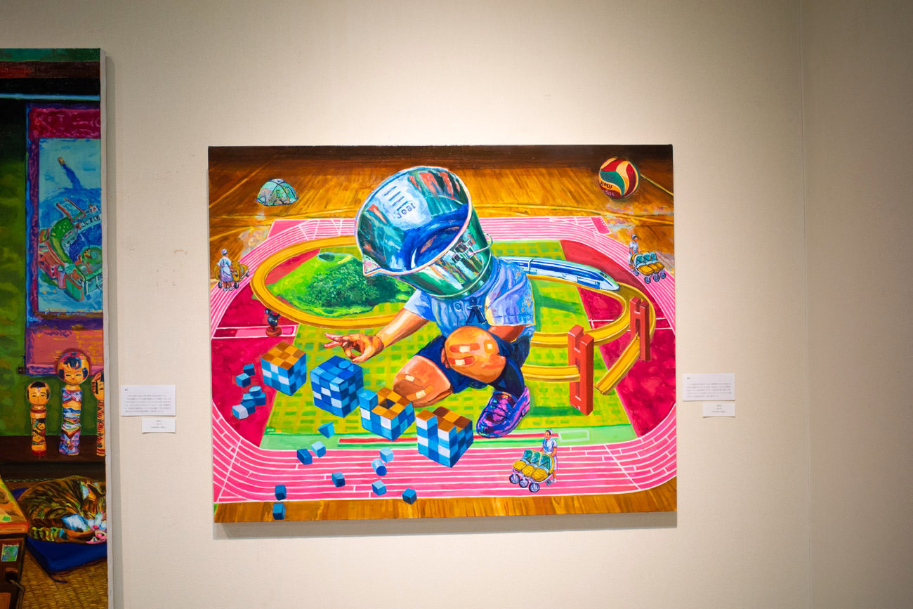 過去作に描き足して発表された作品。