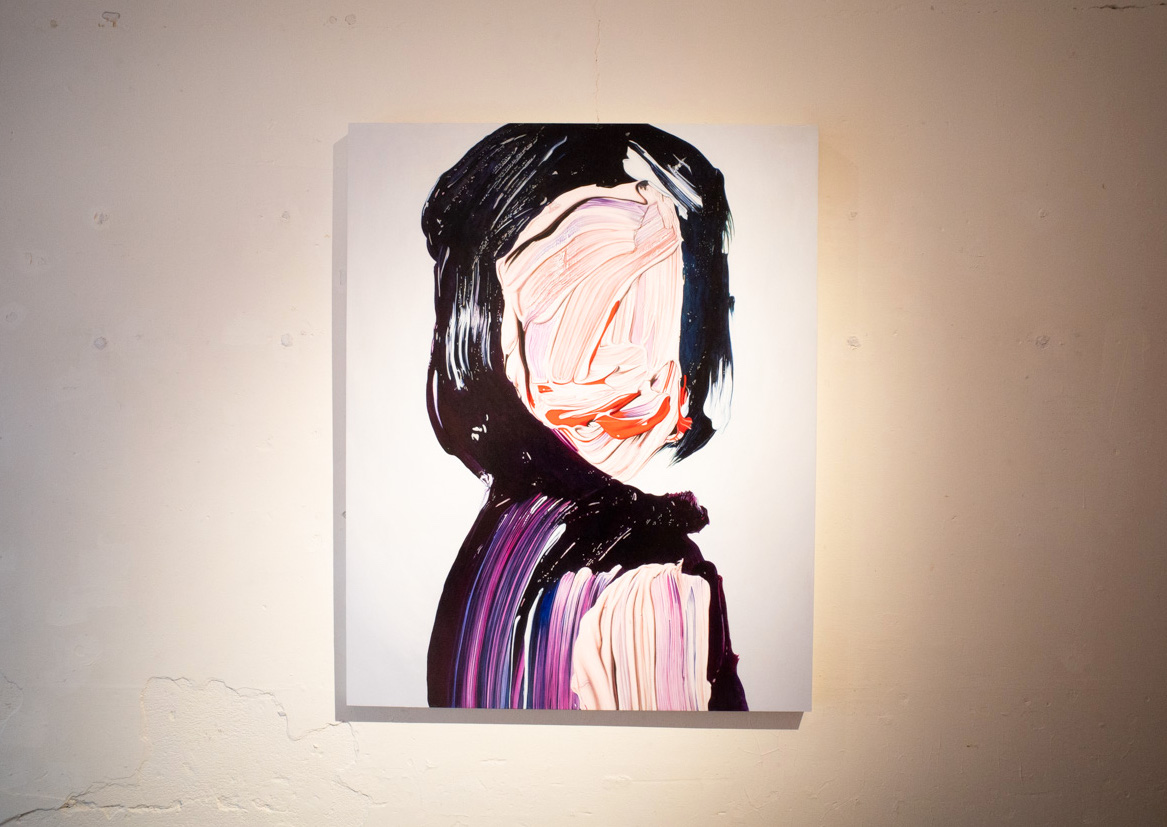 武田鉄平《絵画のための絵画 006 / PAINTING OF PAINTING 006》2015年 91.0cm×72.7cm