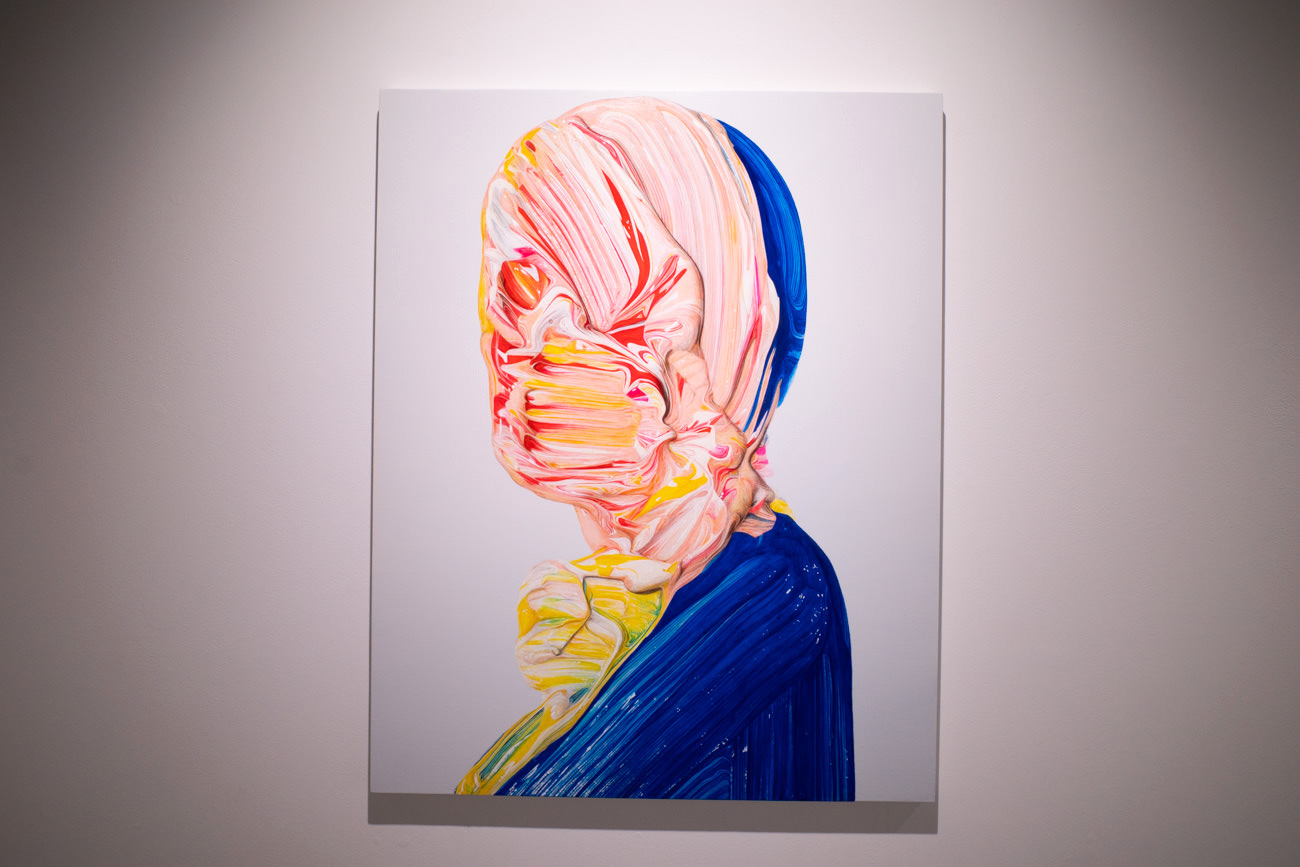 武田鉄平《絵画のための絵画029》2019年 キャンバスにアクリル絵具、油絵具、91x72.7cm