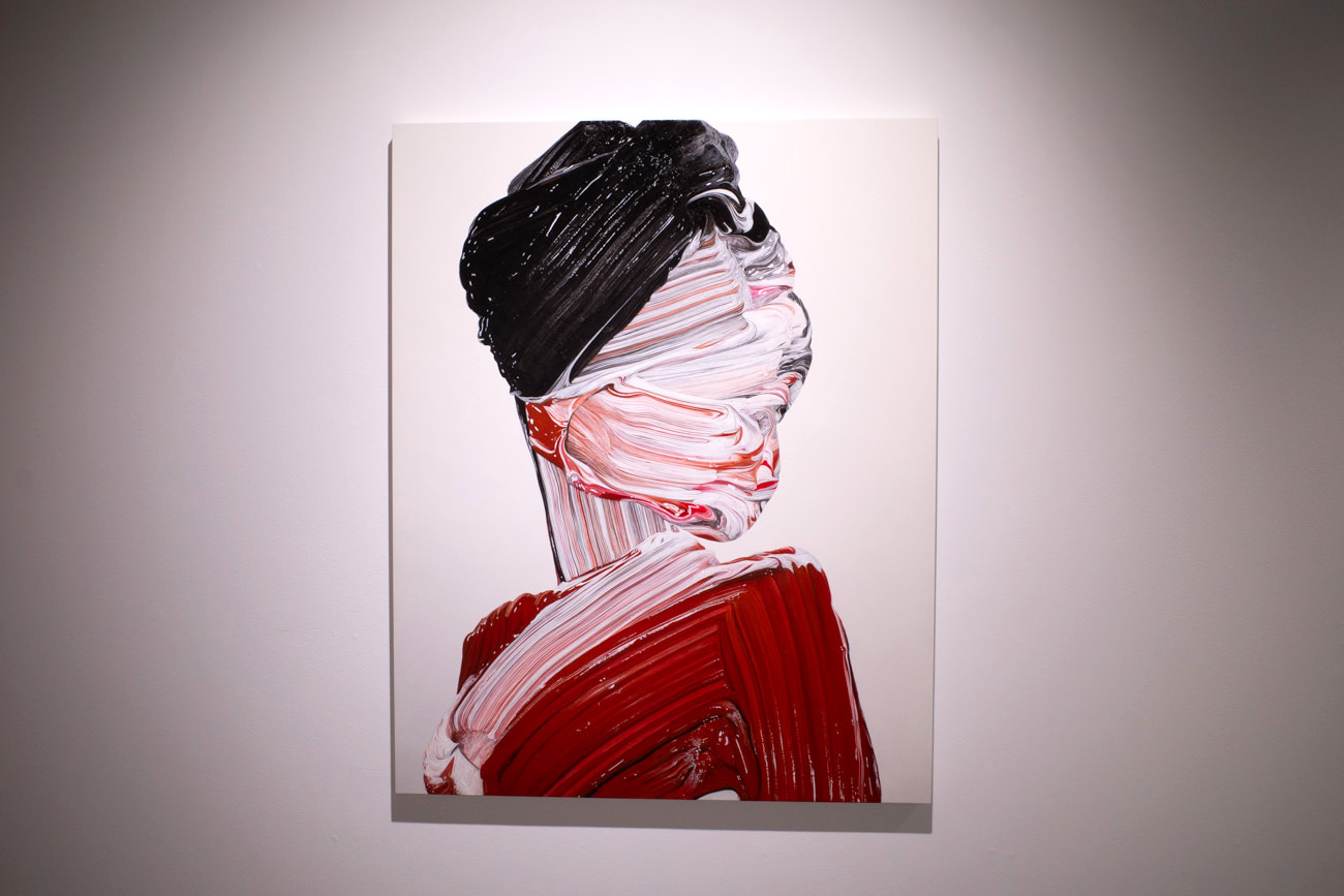 武田鉄平《絵画のための絵画026》2019年 キャンバスにアクリル絵具、油絵具、91x72.7cm