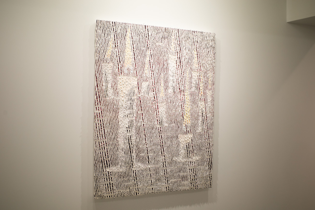 今西 真也《Light 11》 2019年 油彩、綿布、パネル 970 x 1303 mm