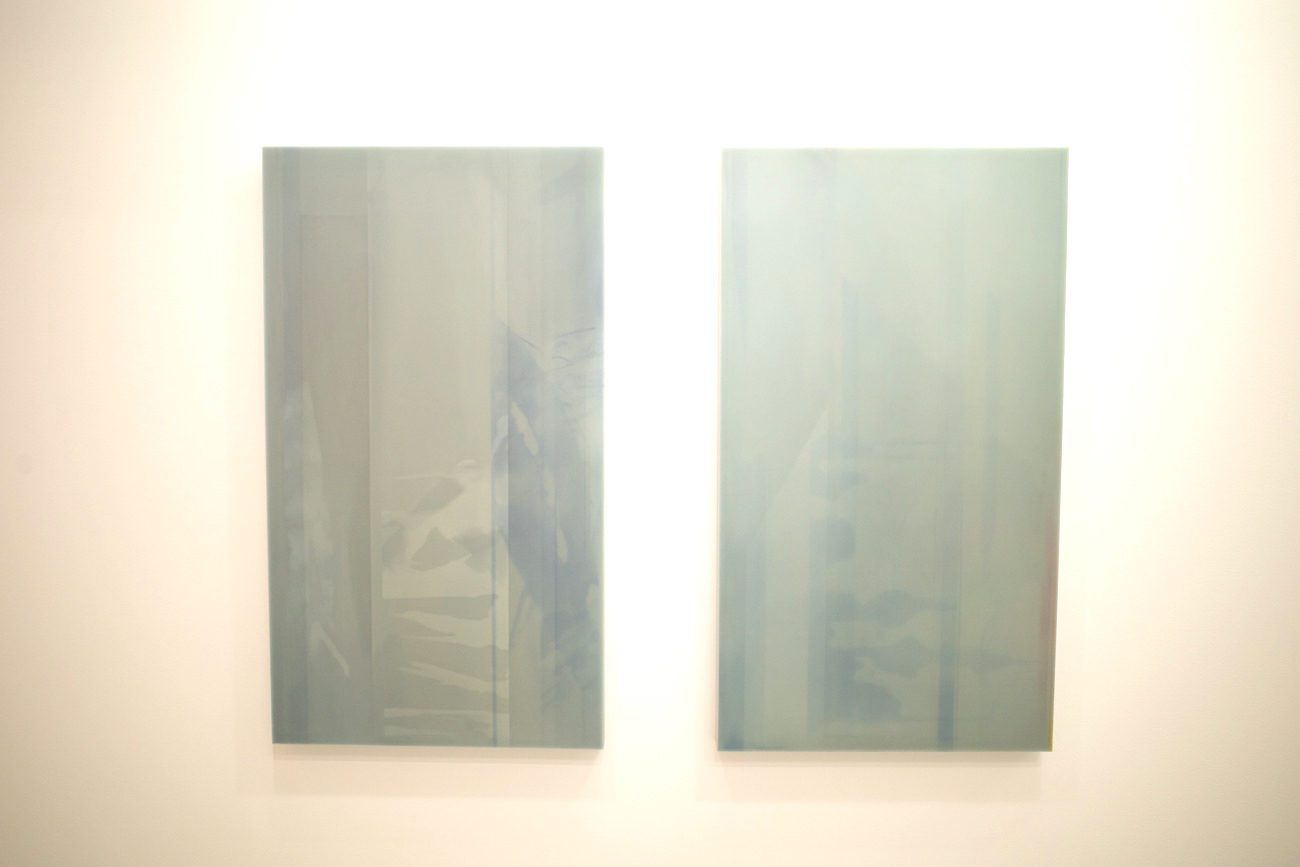 和田直祐 《A graph #21》、《A graph #21》2019 Cashew on wooden panel 320x180mm