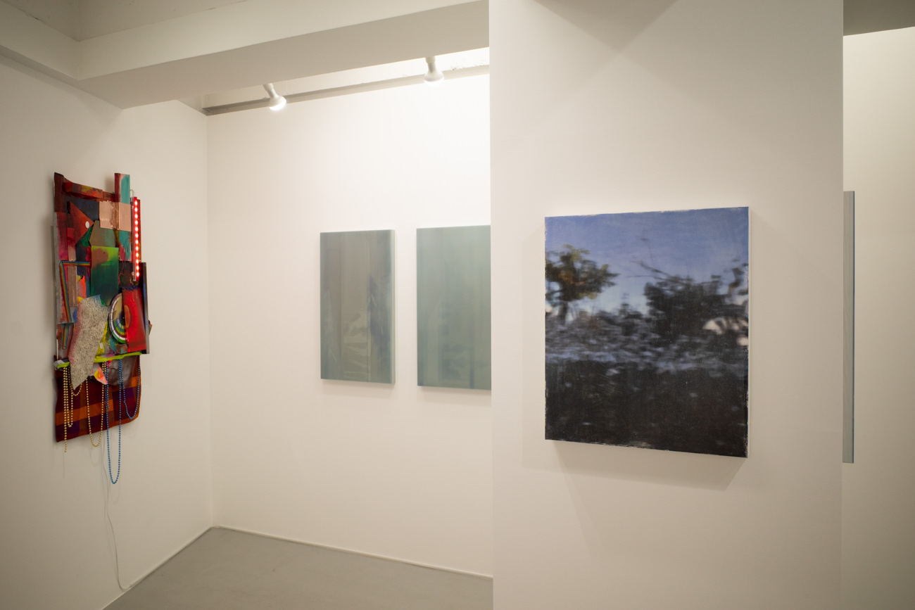小谷くるみ 《Untitled》 2019年 パネルに綿布、アクリル 530x455mm