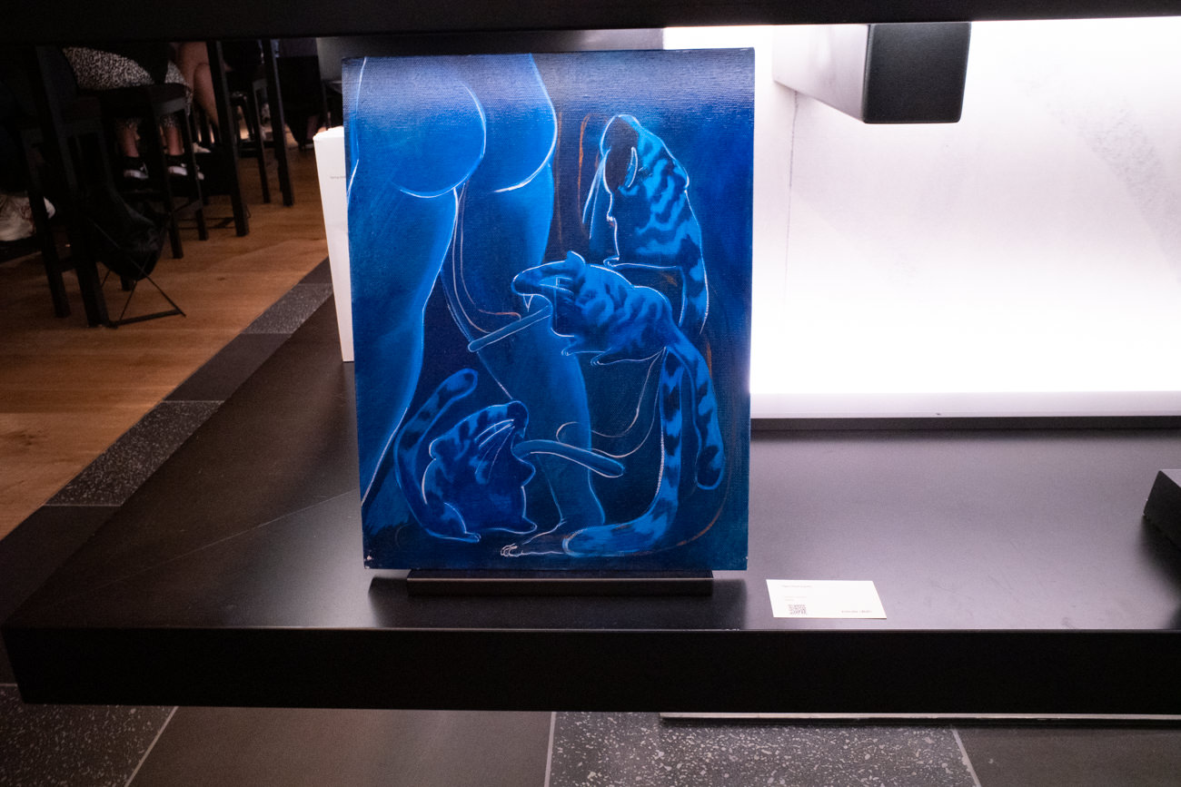皆藤齋《Tiger Poet(cycle)》2019年