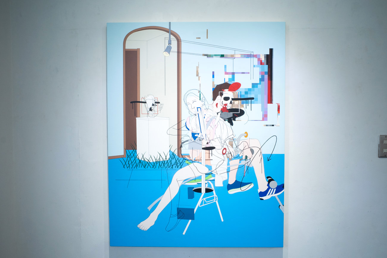 山本直輝《two》2019年