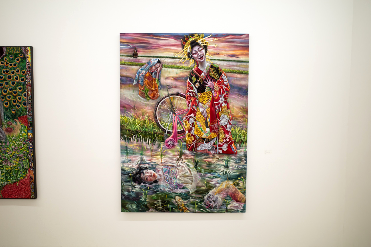 谷原菜摘子《トワイライト》170cm×120cm 2019年
