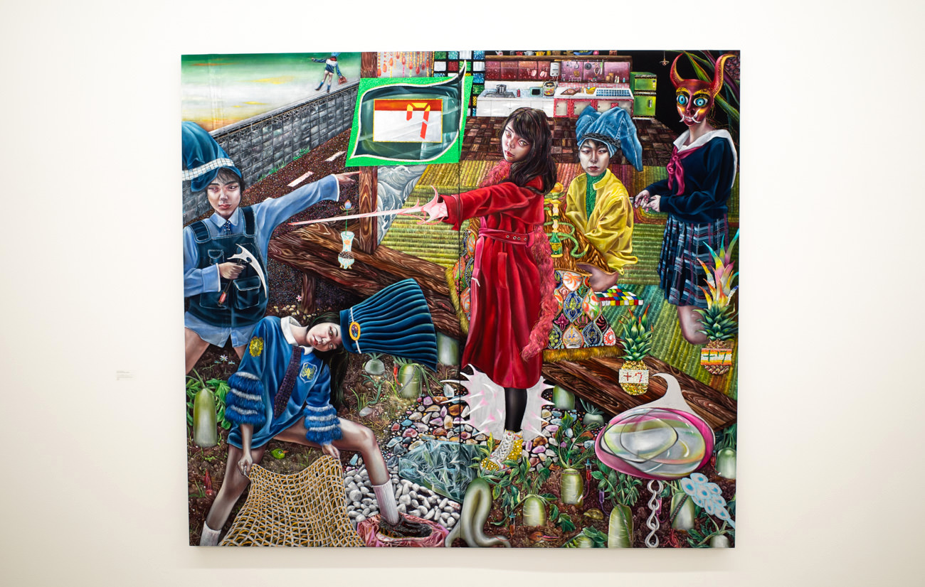 【東京初個展】ベルベット布と絵具が魅せる強さ〜谷原菜摘子「まつろわぬもの」MEM