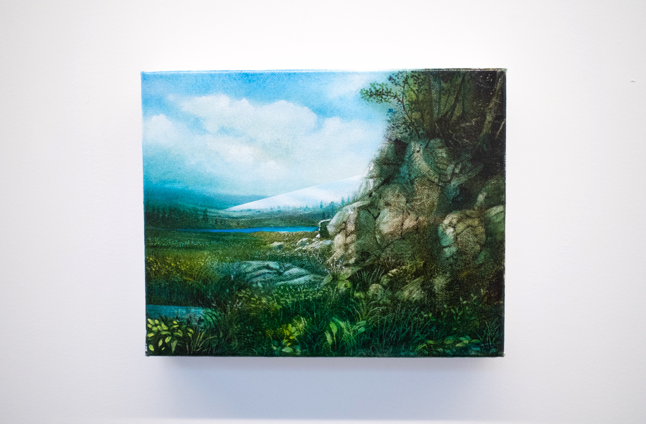 猪瀬直哉《Monolith scape》2019年 20×26cm @30
