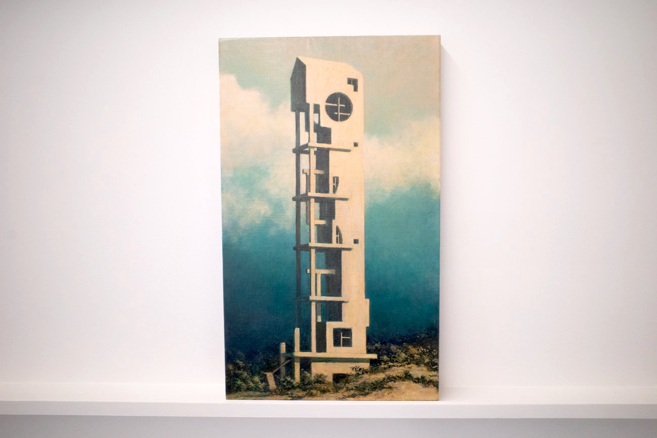 野又穫《Rise-1》2015年 45.9×27.5 @47