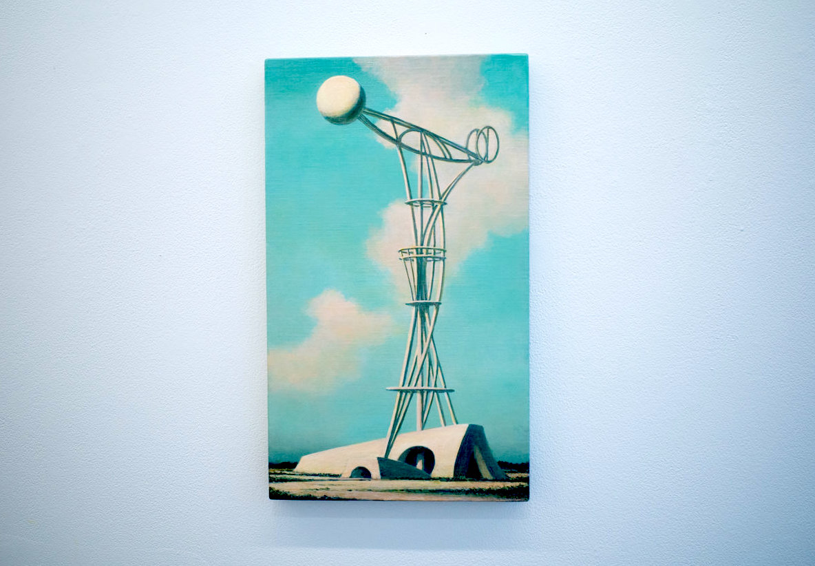 野又穫《Torch-5》2019年 41.2×24.4 @45