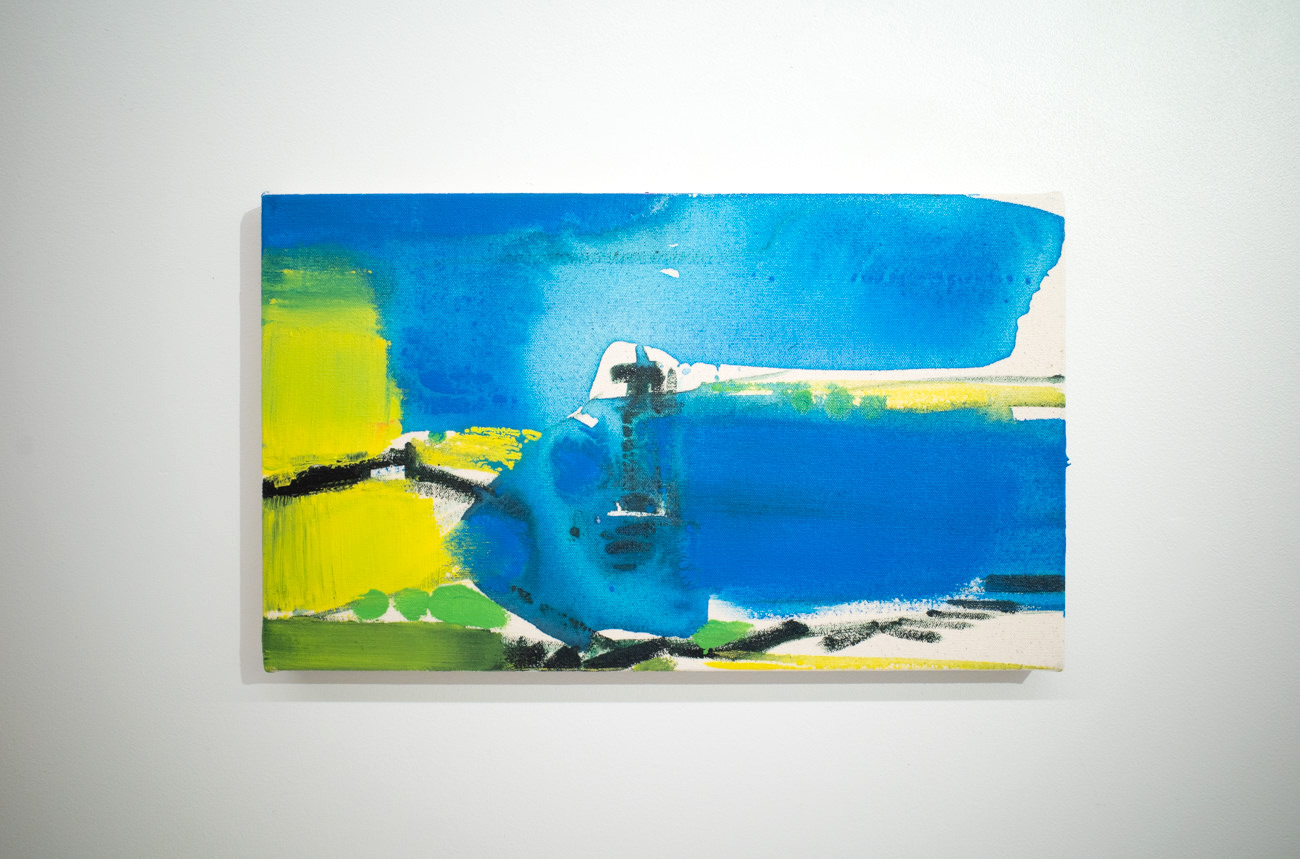 津上みゆき《View,yanakako,10:45am 28 Apr 2019》2019年 24.2×41cm @1900USD