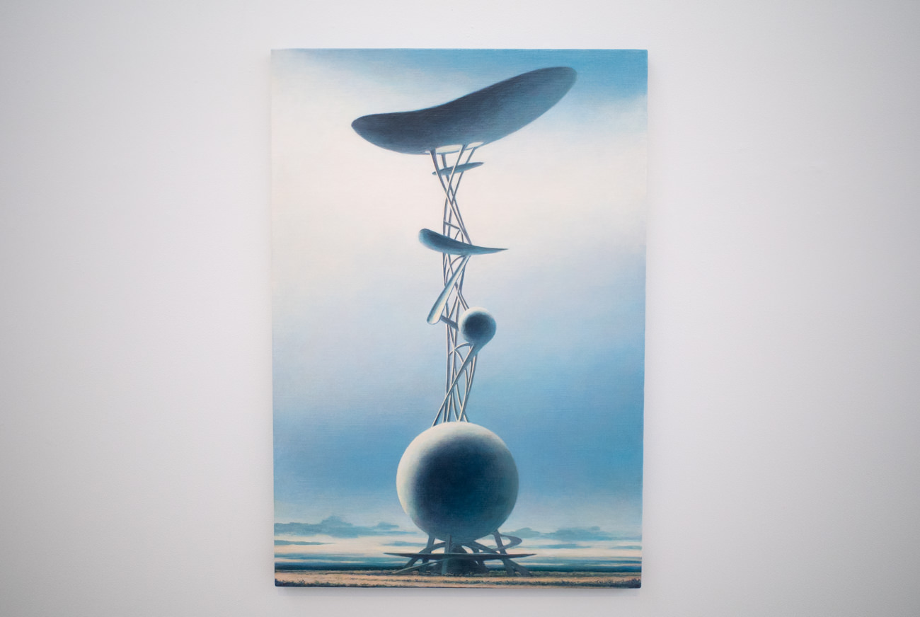 野又穫《Torch-1》2019年 91×60.6 @115