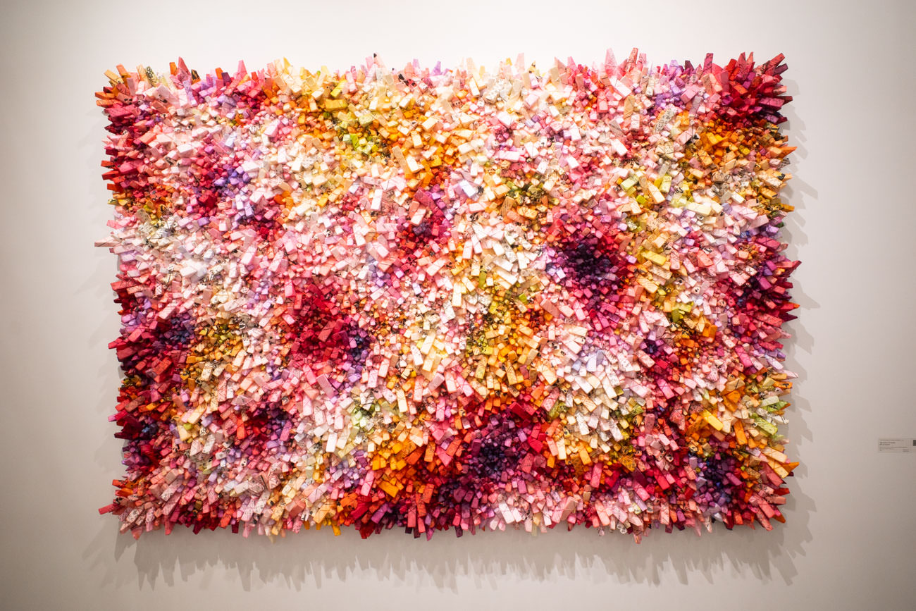 PearlLam GalleryにてChun Kwang Young 《Aggregation 18-AUO49》
