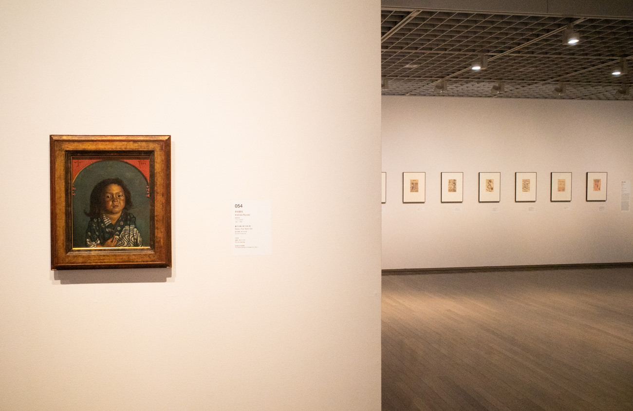 展示風景〜岸田劉生《麗子肖像》