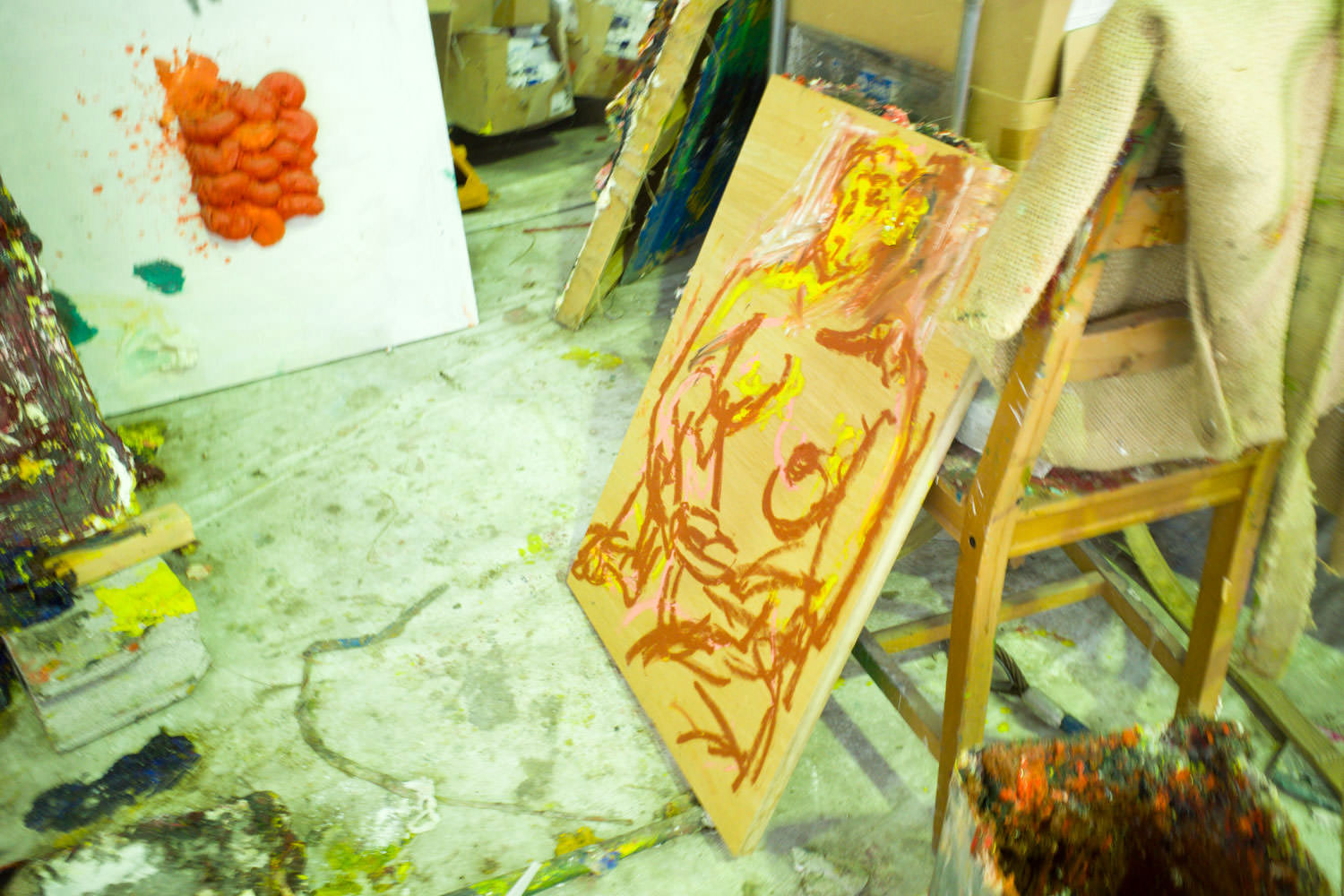制作途中の作品