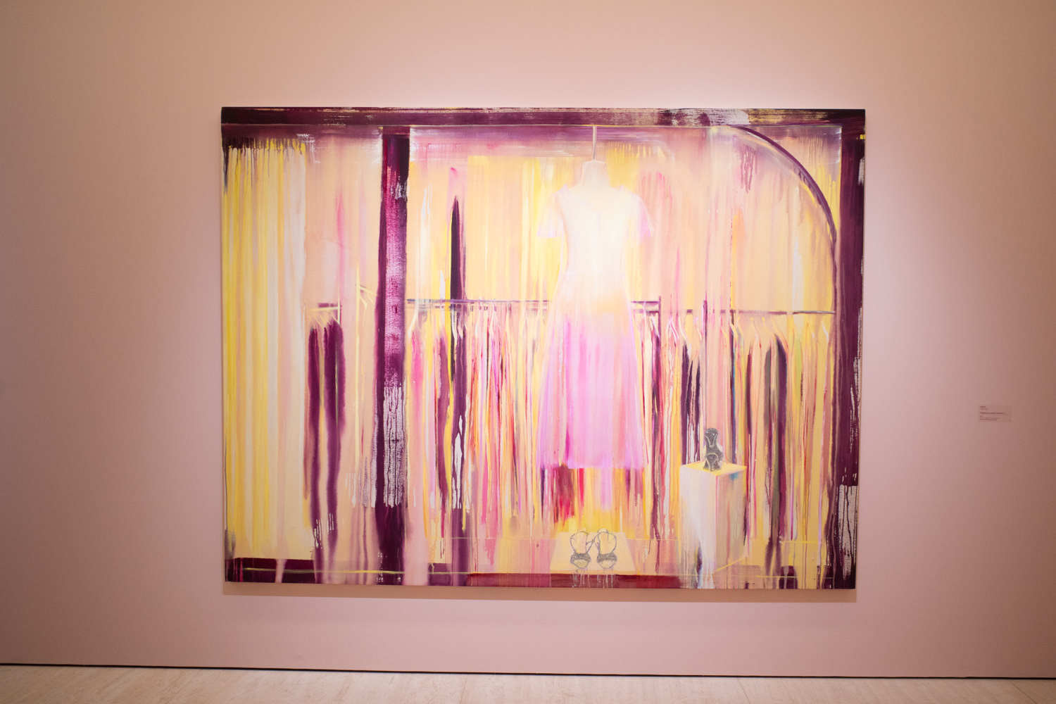 佐藤翠《Diaphanous pink window I》2019年 194.5×259.3cm ©Midori Sato