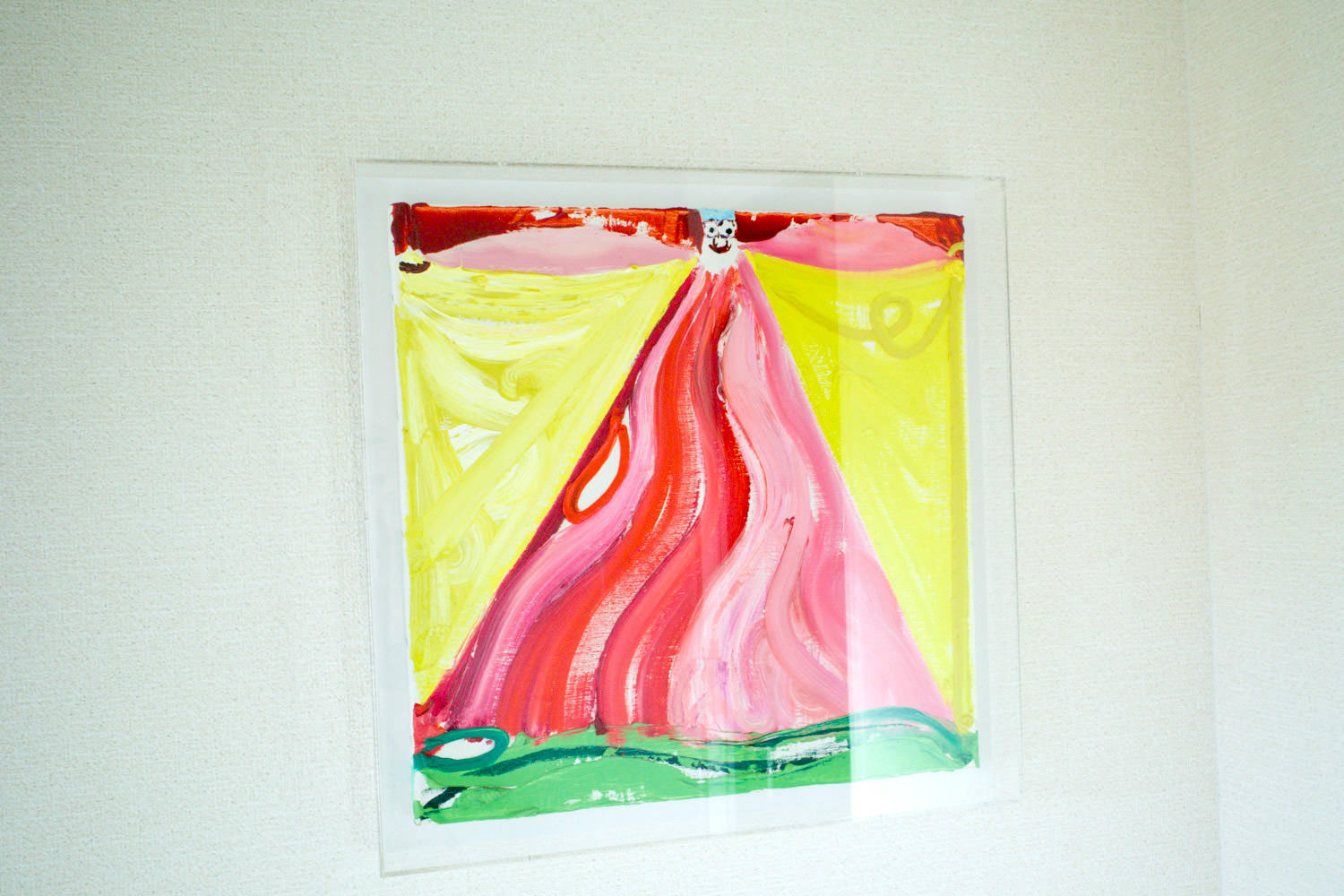 中園孔二≪Untitled≫41.5x41.5cm 2014年