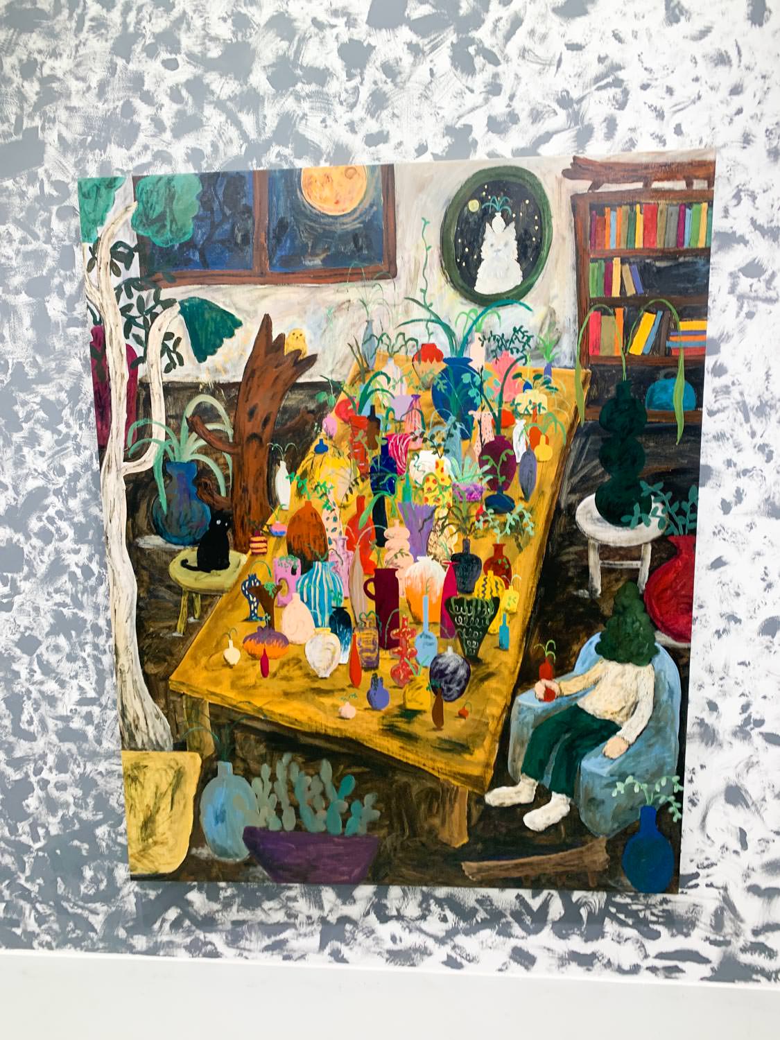 平子雄一≪Perennial 6.Nov 2019≫Acrylic on canvas 1620x1300mm