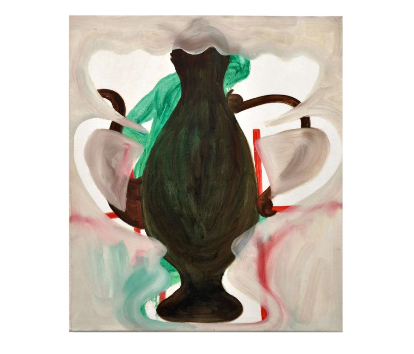 長谷川繁 ≪untitled≫ 2004年 oil on cotton 80.2x70.3cm