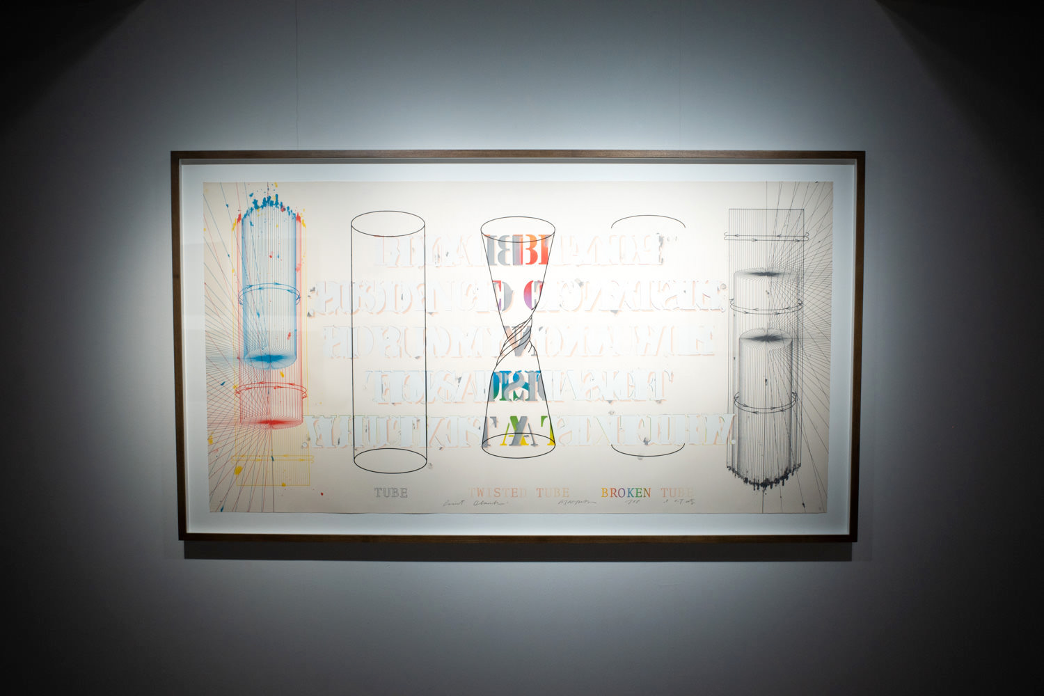 荒川修作《POINT BLANK NO.1》1978年