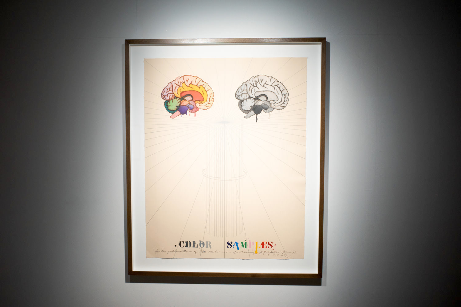 荒川修作《COLOR SAMPLES NO.3》1979年