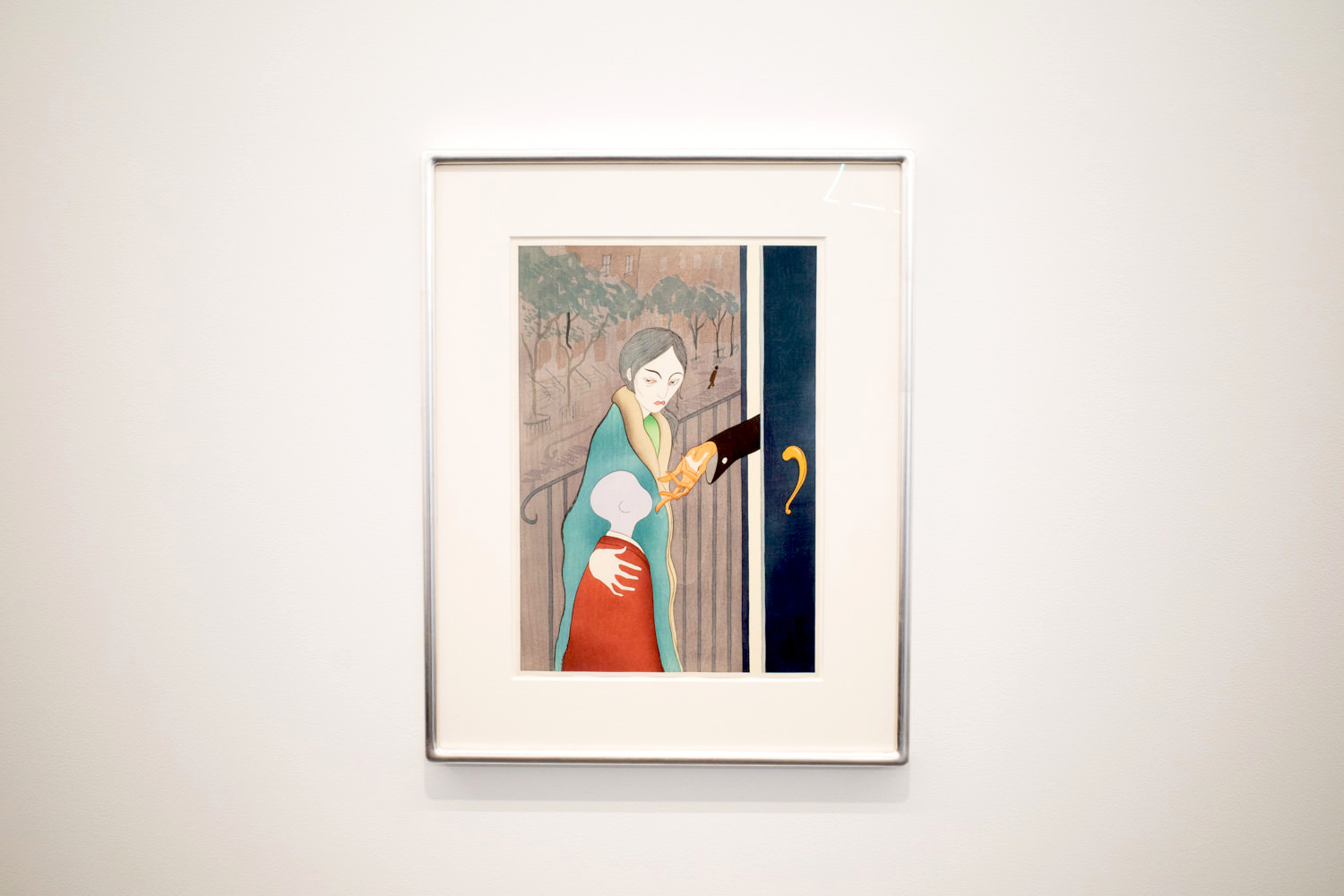 ≪Good Host≫2019年 Woodblock print on washi paper Edition50 ※アダチ版画コラボ作品 @35