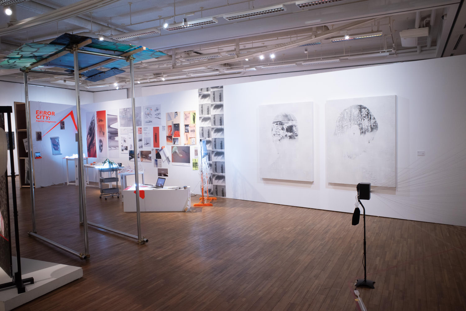 Galerie Aube / ギャルリ・オーブでの展示風景